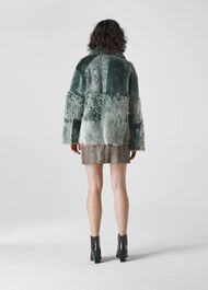 Hema Shearling Coat Mint