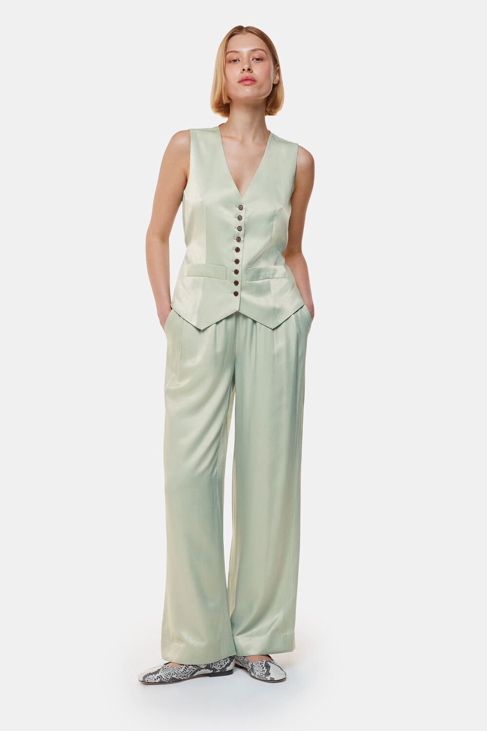 Rita Luxe Elasticated Trouser