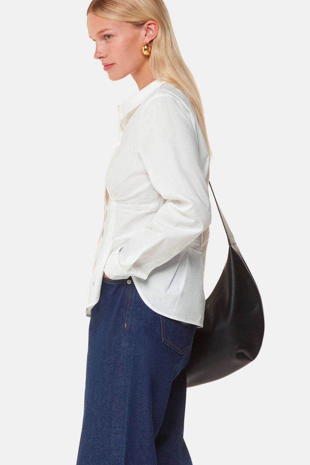 Waisted Cotton Shirt