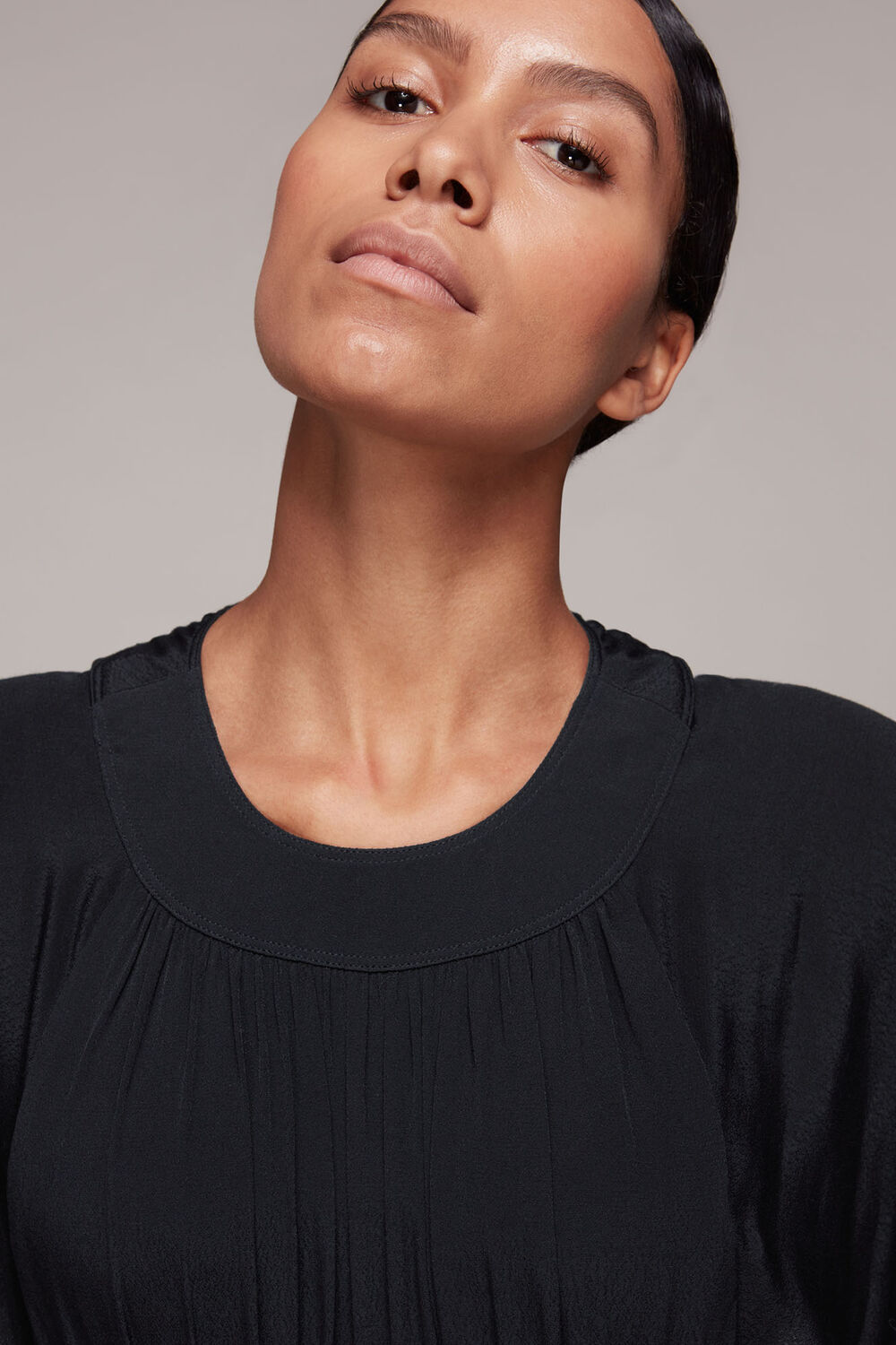 Amelia Cape Sleeve Dress