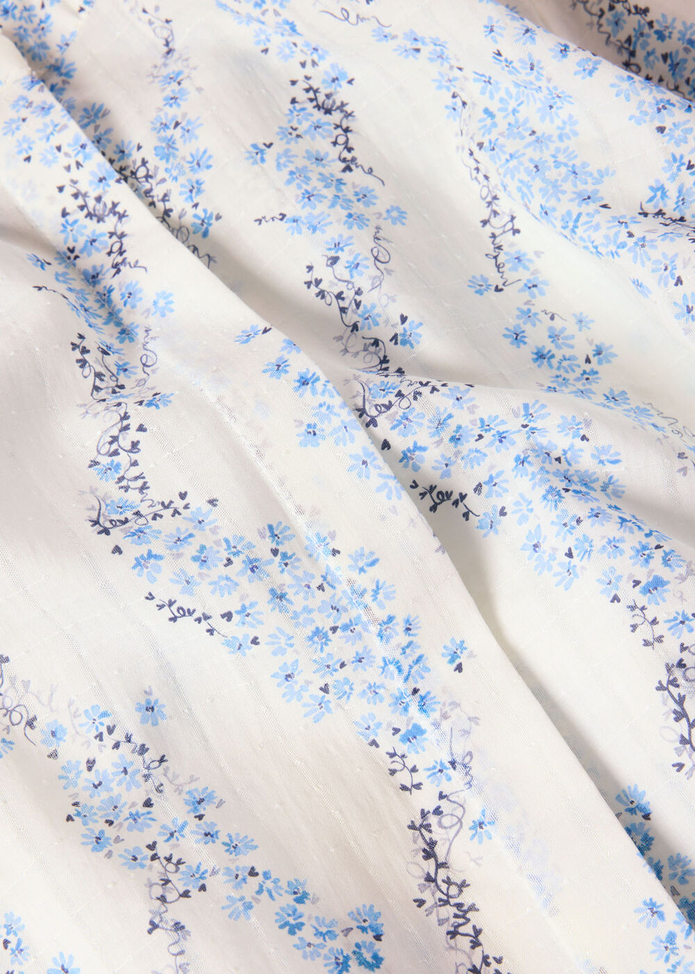 Ditsy Stem Textured Shirt