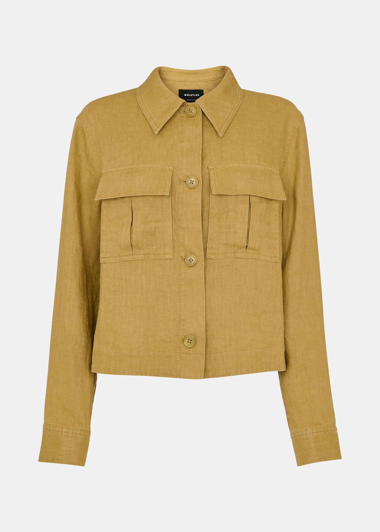 Abby Linen Casual Jacket