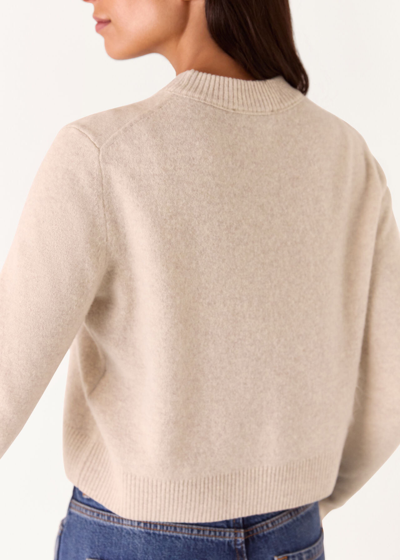 Wool Cropped Sweater
