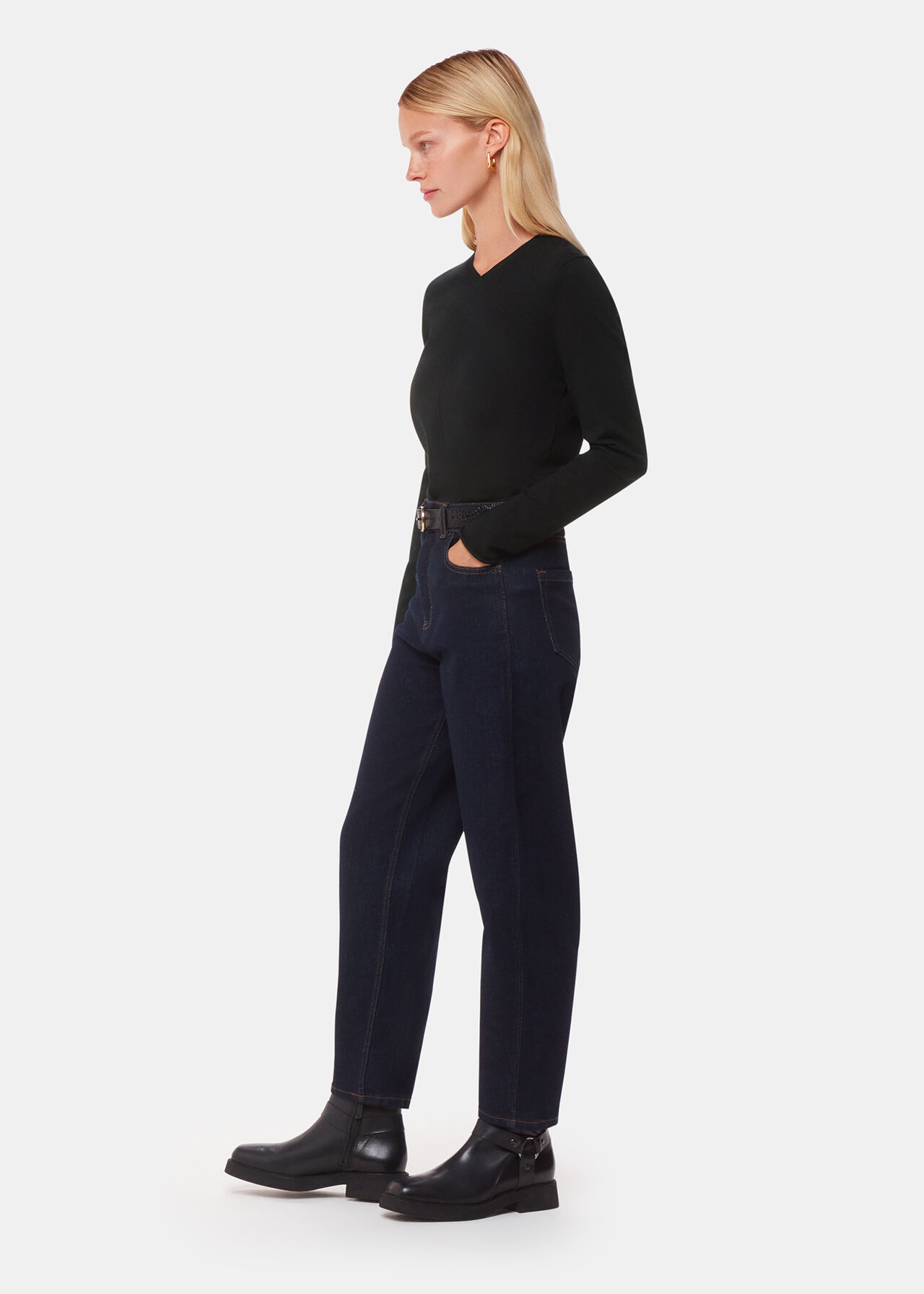 Mila V Neck Knit