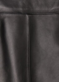 Leather A line Skirt