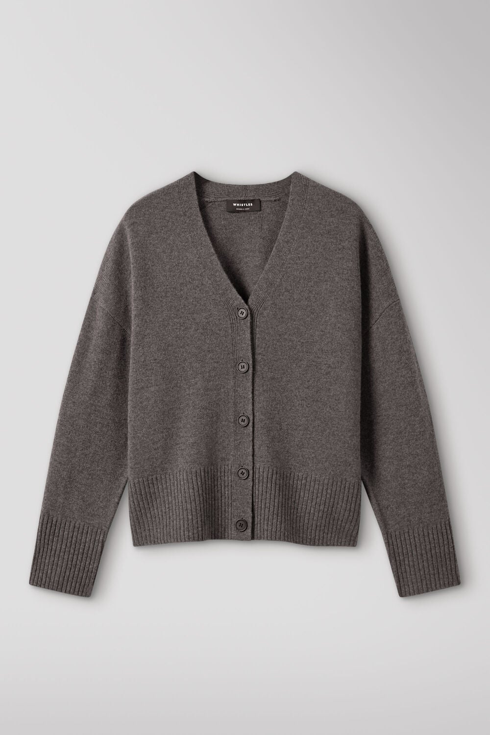 Wool V Neck Cardigan