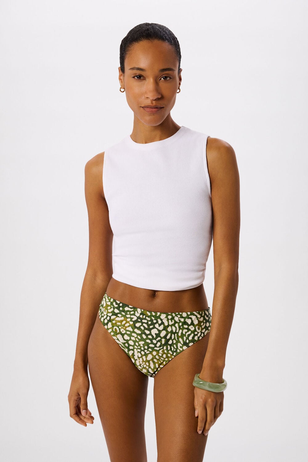Green Animal Bikini Bottom