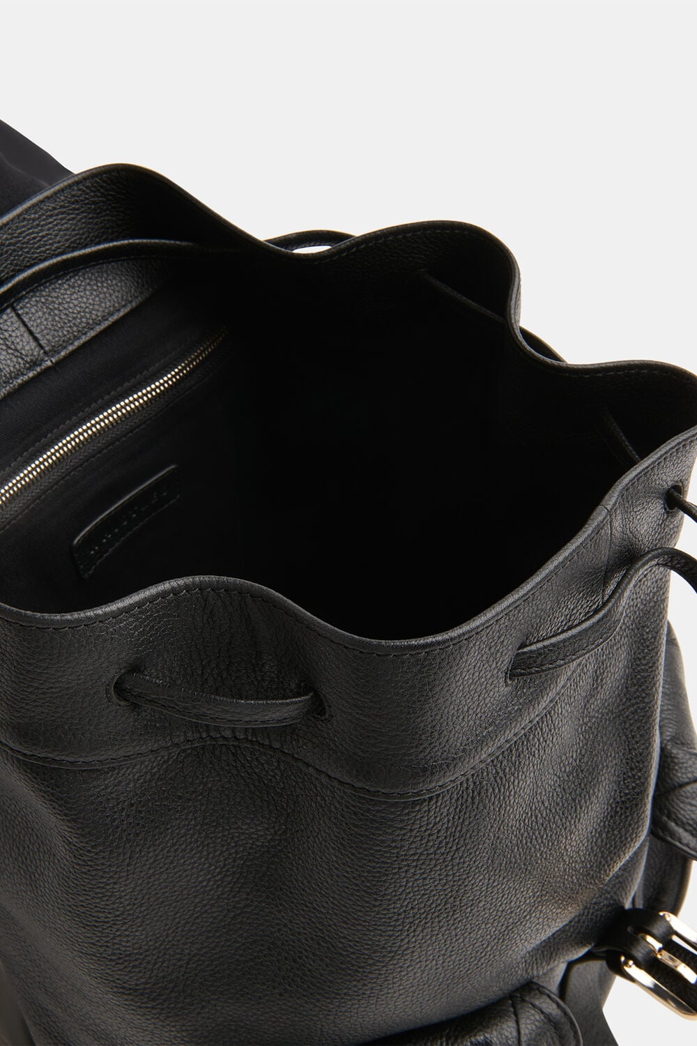 Black Sierra Pocket Detail Backpack