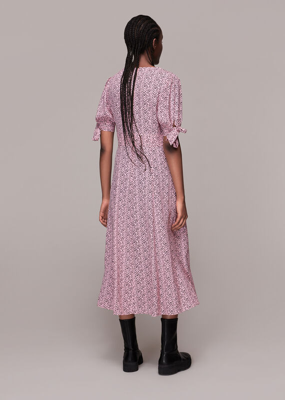 Ink Leopard Print Neave Dress