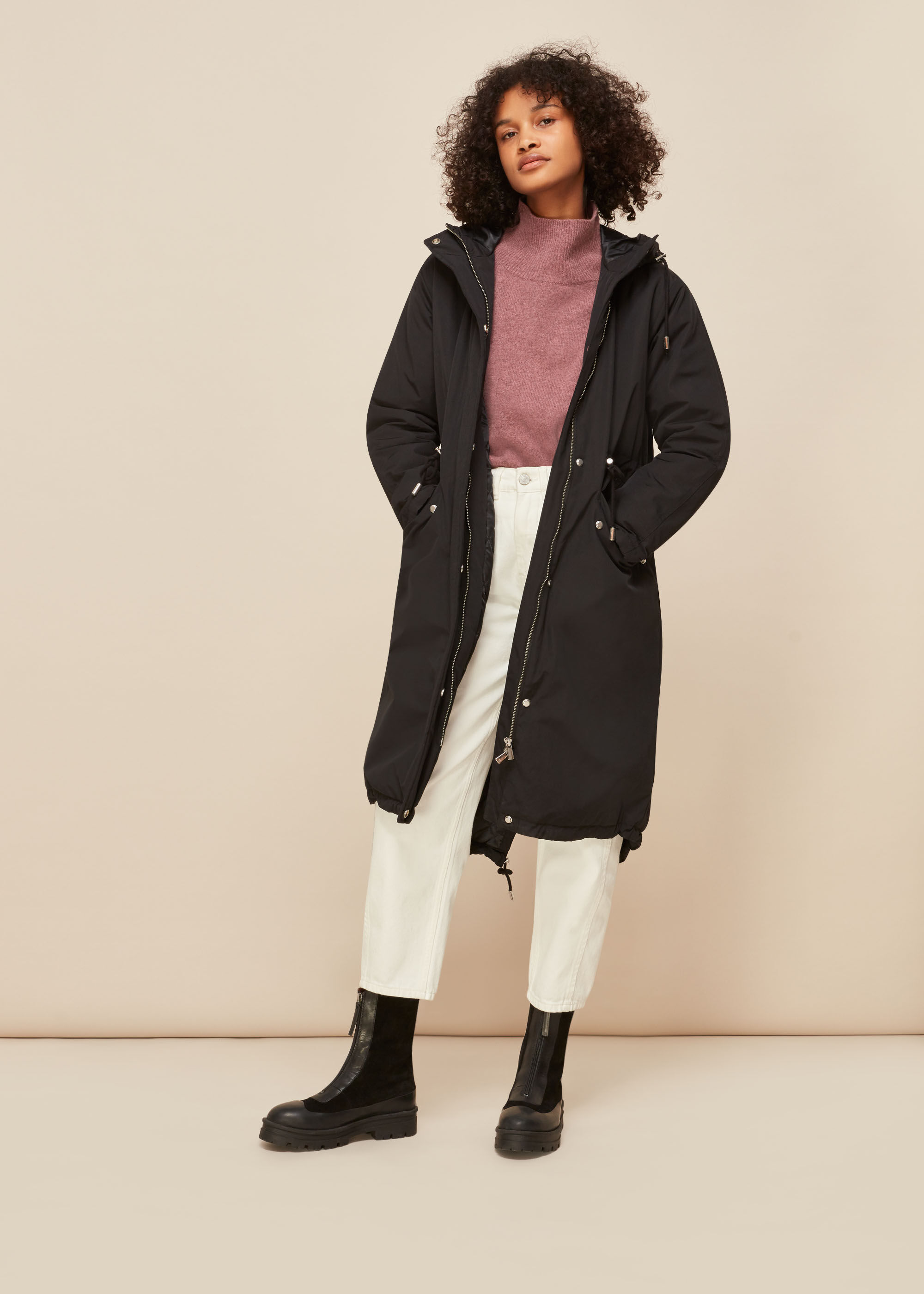 Whistles parka coat online
