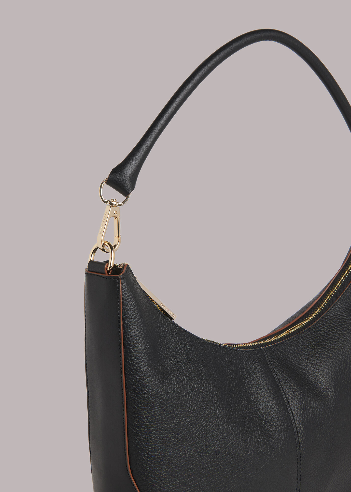 Black Baye Shoulder Bag WHISTLES