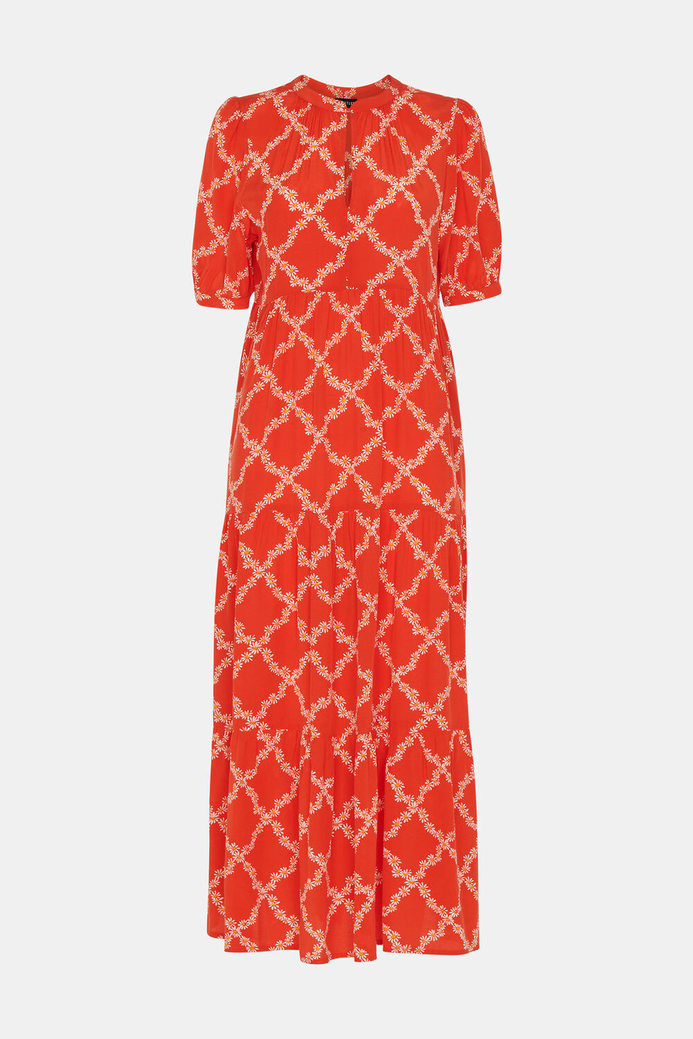Daisy Trellis Trapeze Dress