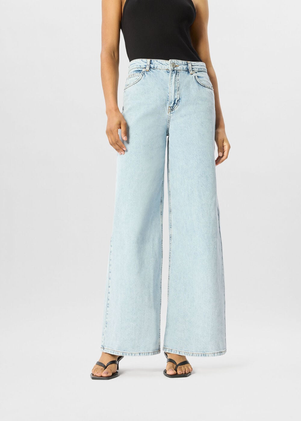 Full Length Wide Leg Jean