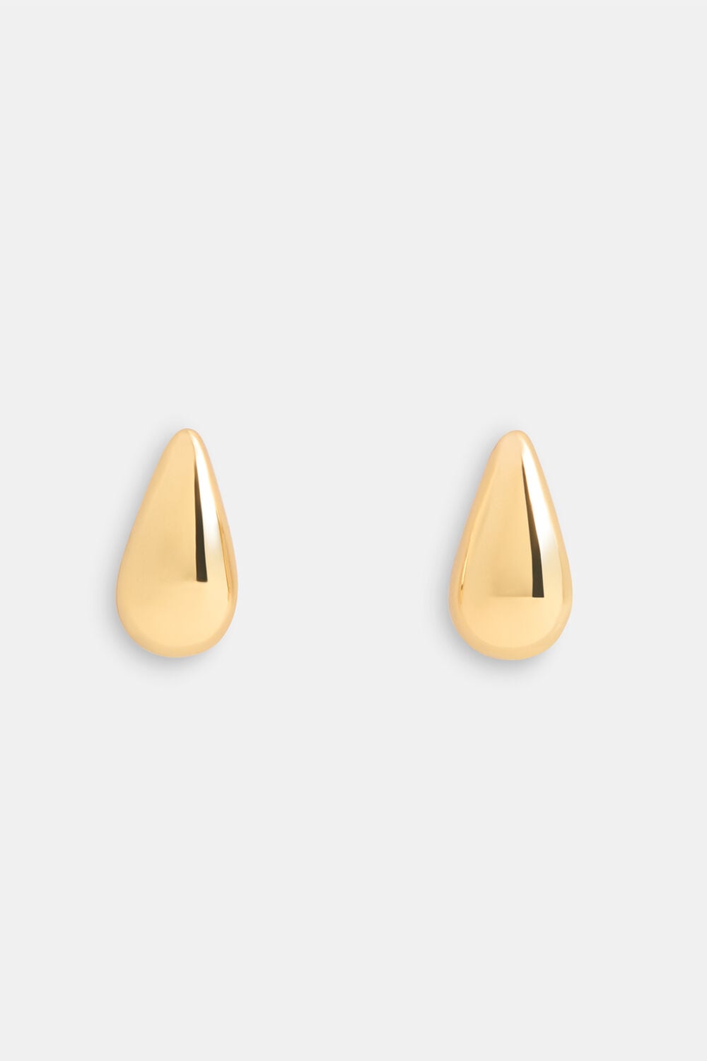 Gold Mini Teardrop Stud Earring