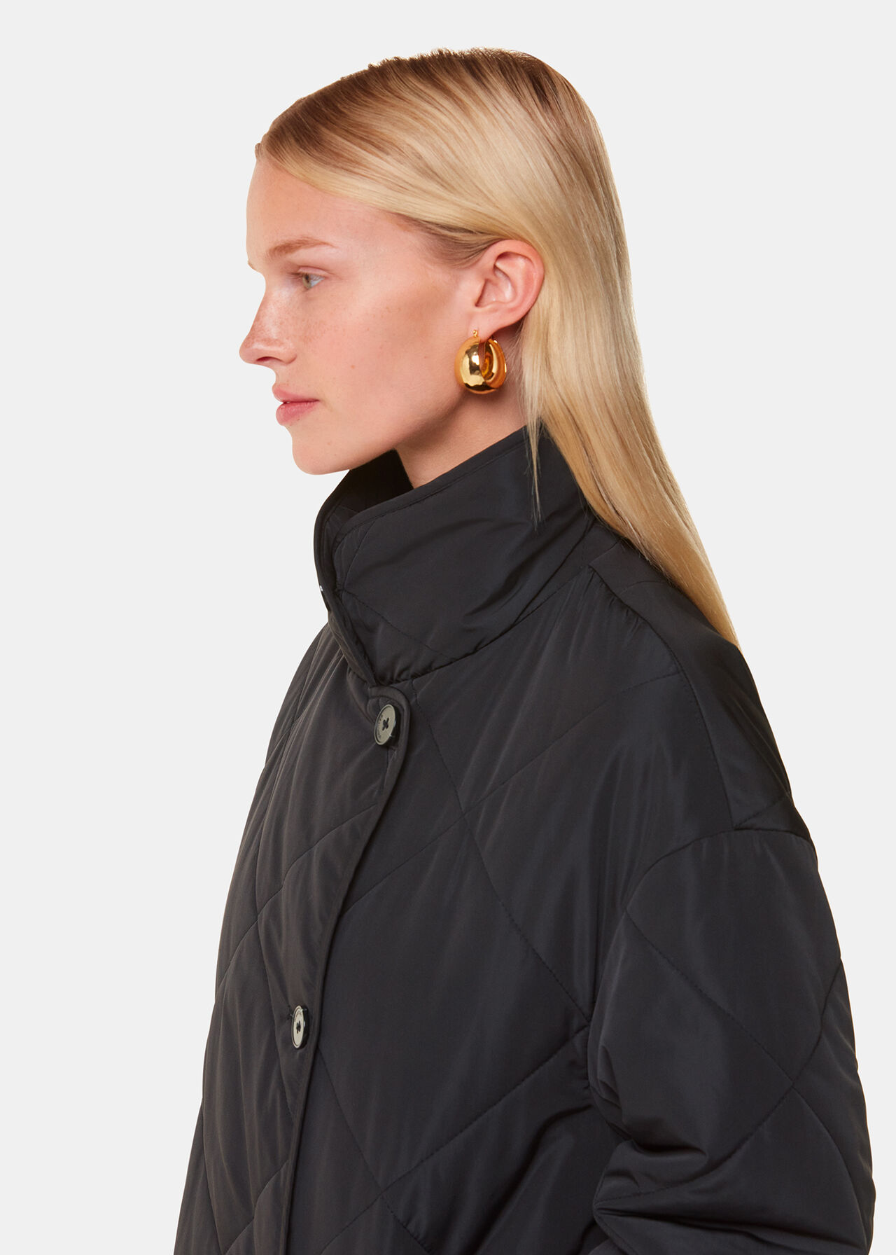 Alice Longline Quilted Coat