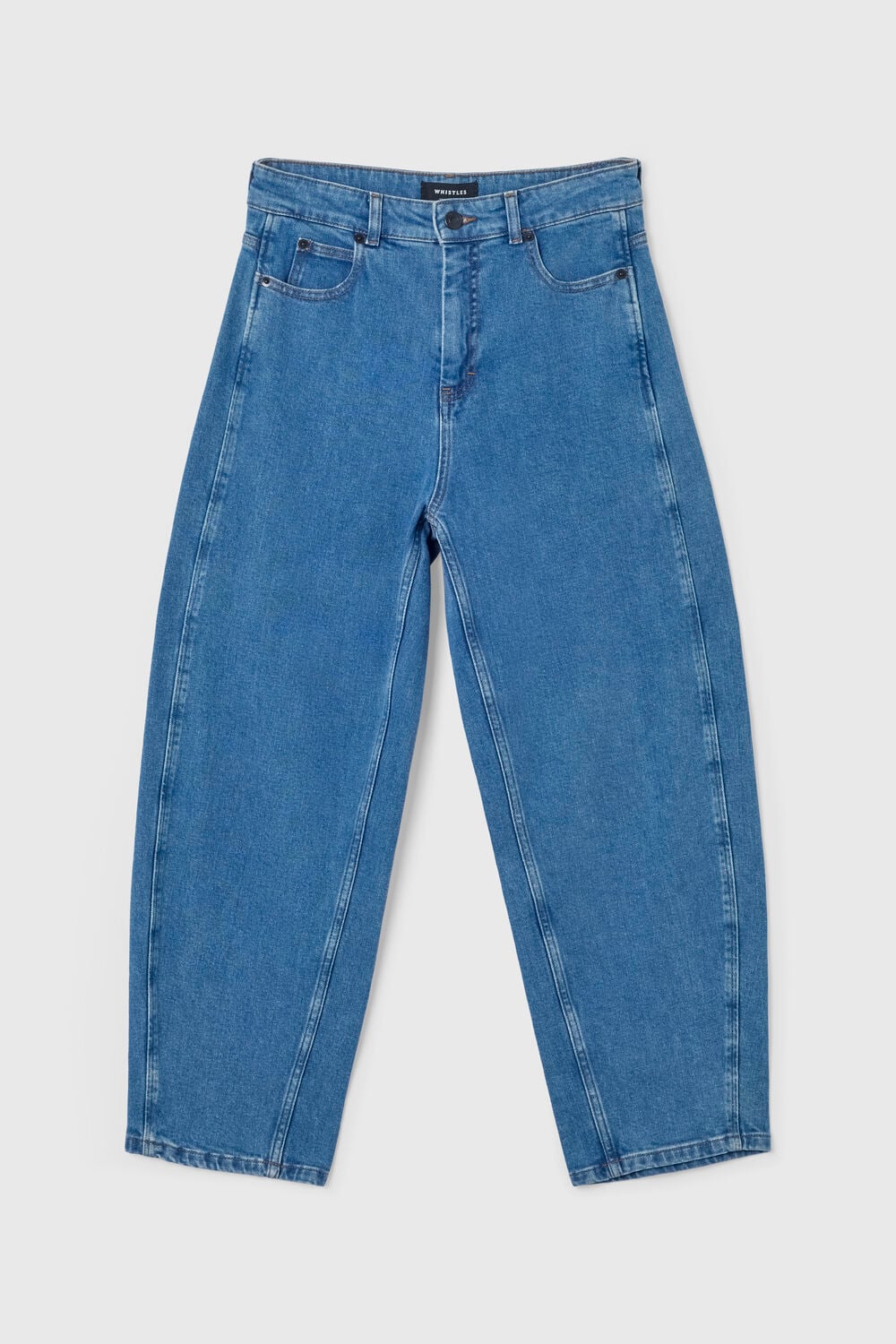 Stretch Barrel Leg Jean