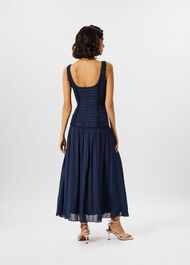 Shirred Bodice Dress