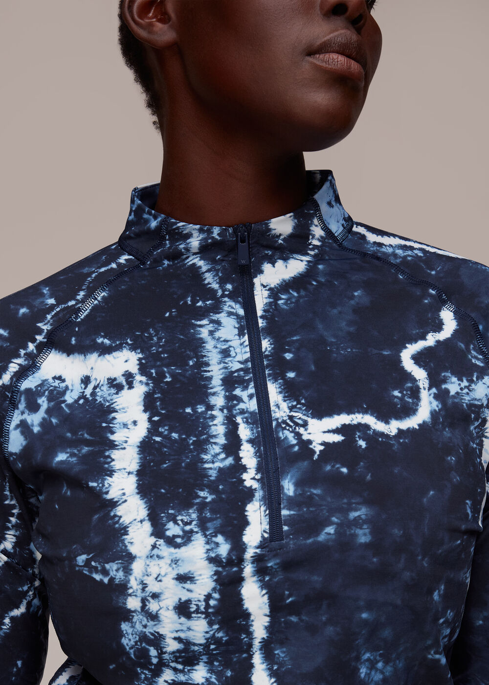 Tie Dye Layer Sports Top