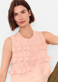Frill Sleeveless Top