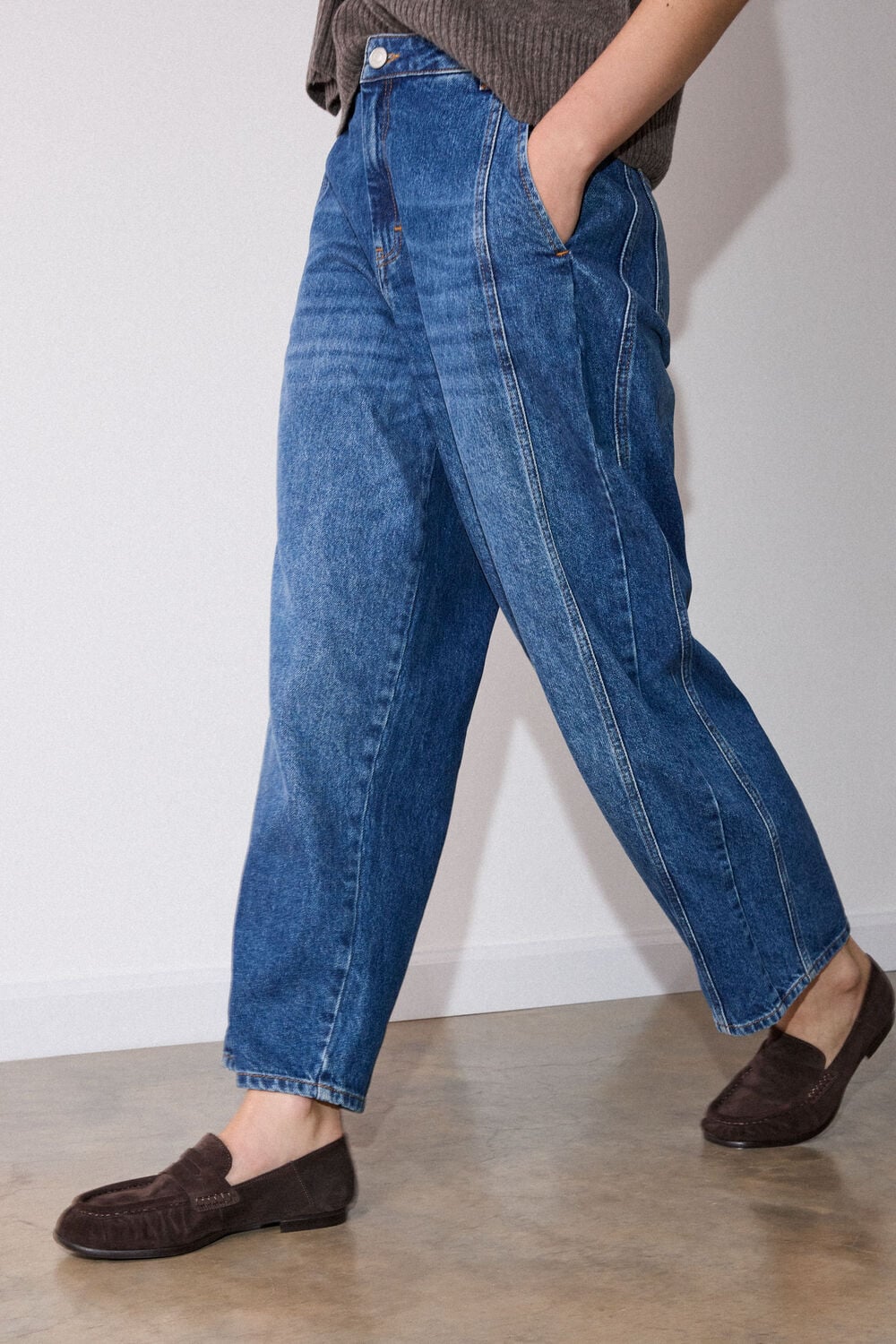 Soft Suede Ruched Loafer