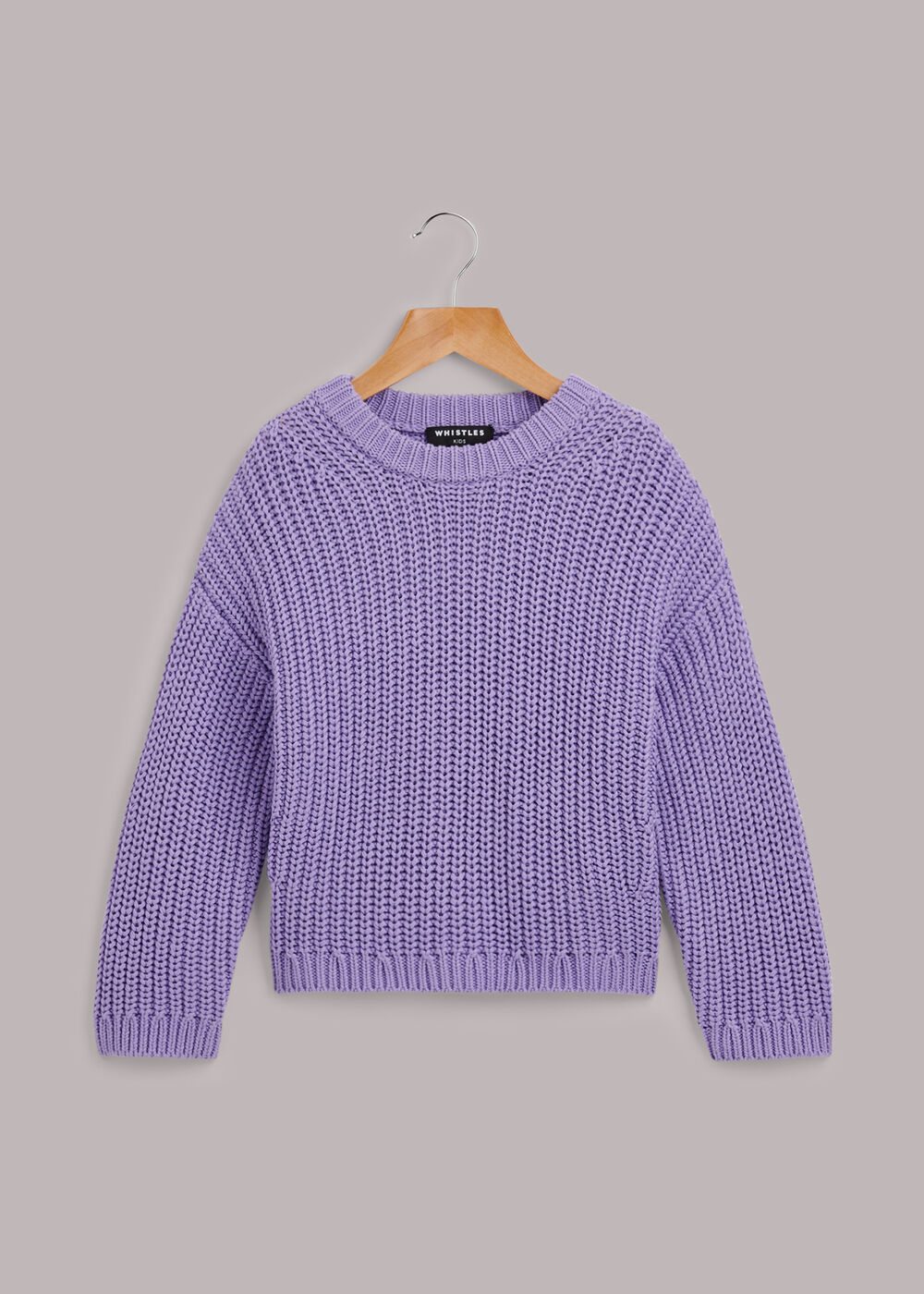 Chunky Cotton Rib Sweater