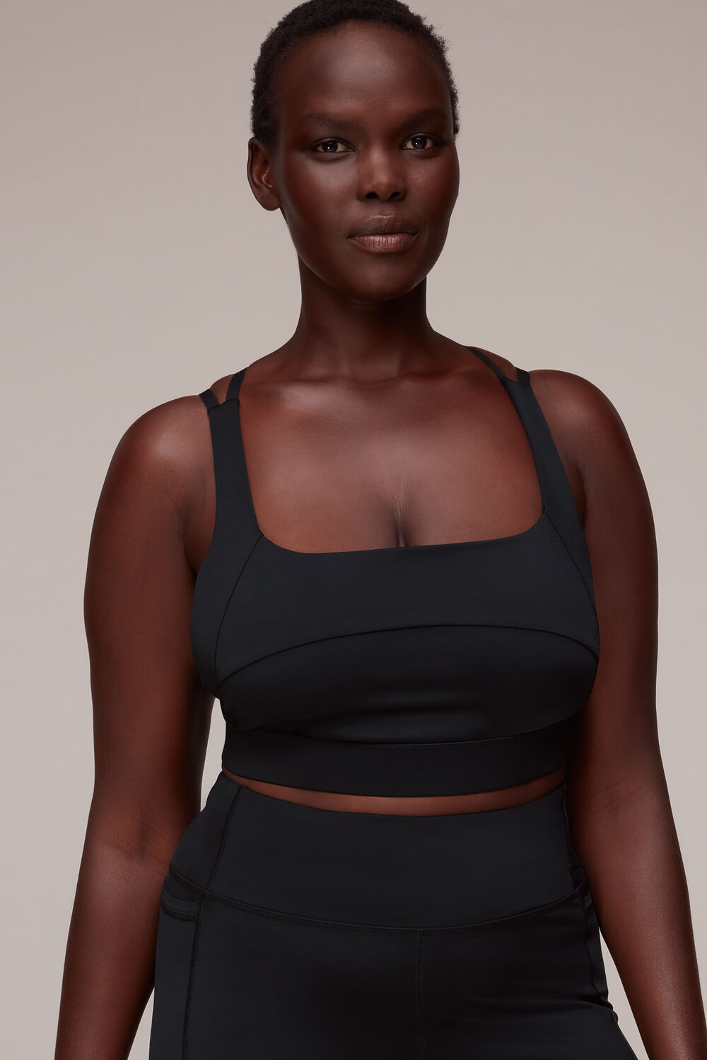 Square Neck Sports Bra