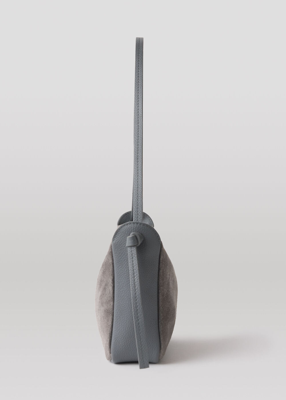 Small Suede Knot Shoulder Bag