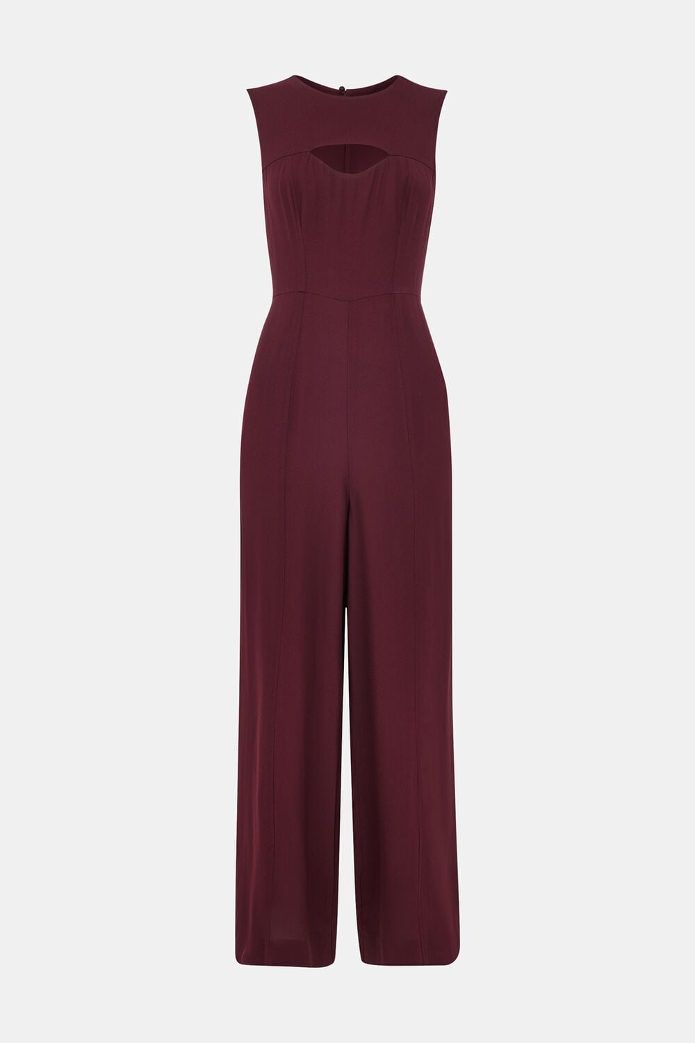 Burgundy Harley Cut Out Jumpsuit