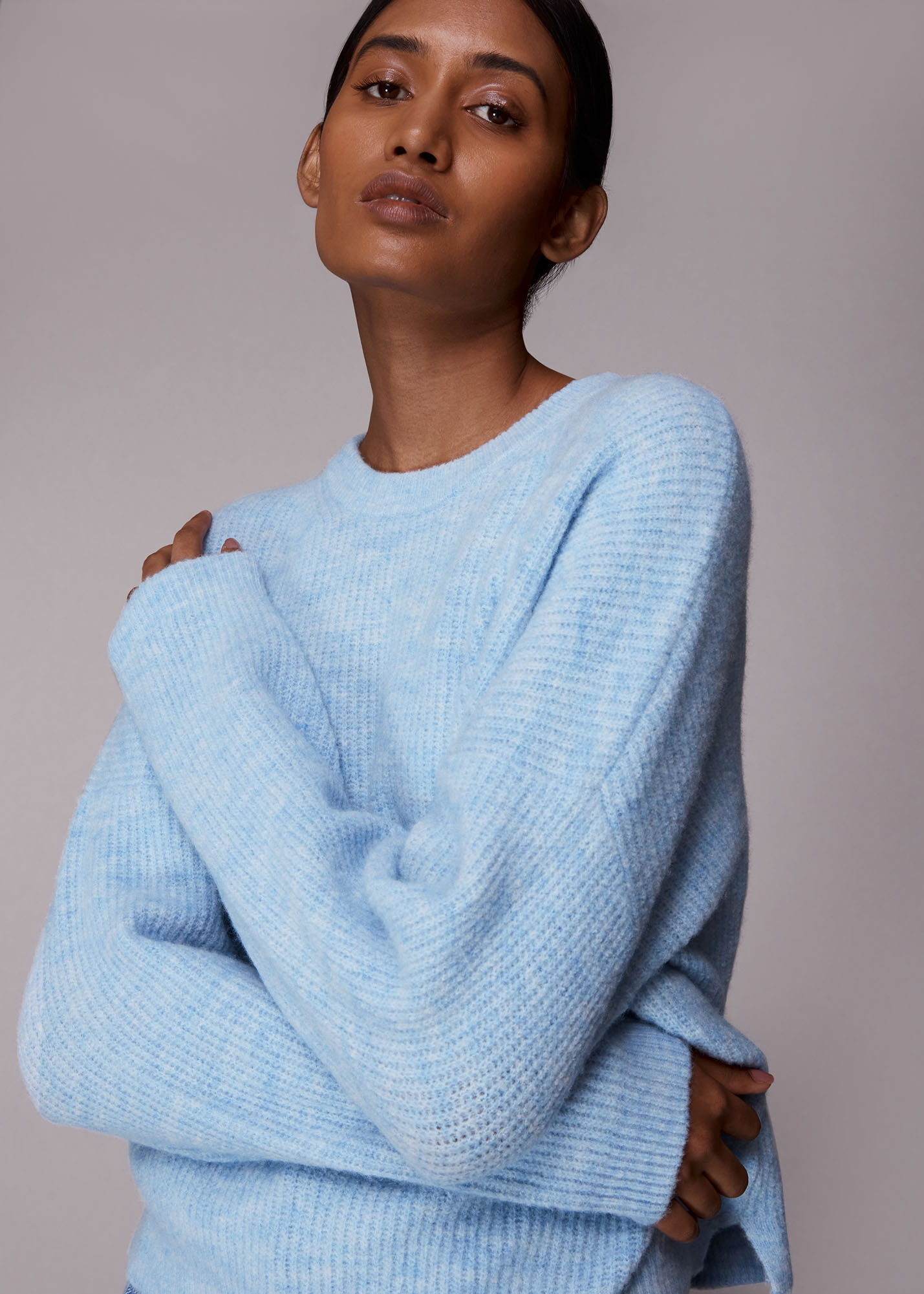 Baby blue womens jumper shop