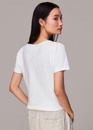 Square Neck Wrap Tee