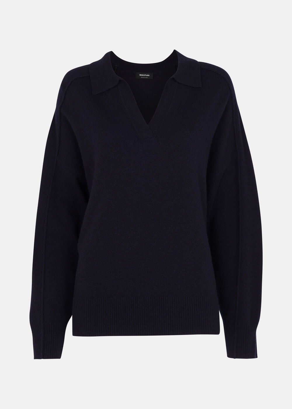Wool Collar Neck Knit