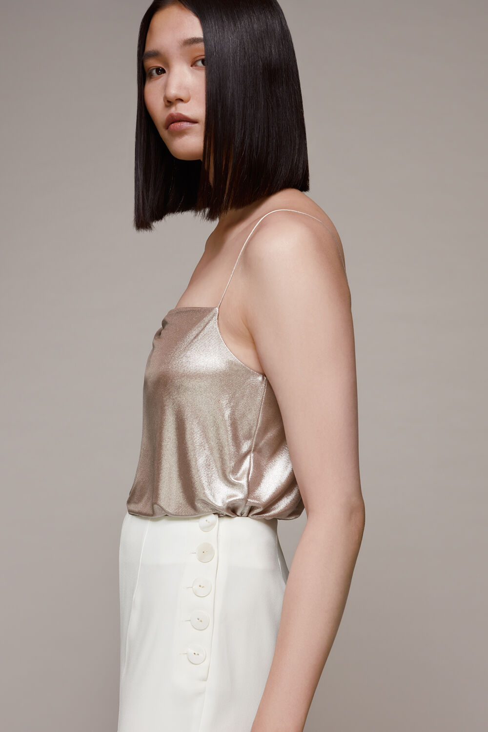 Annie Wedding Trouser Ivory/Multi