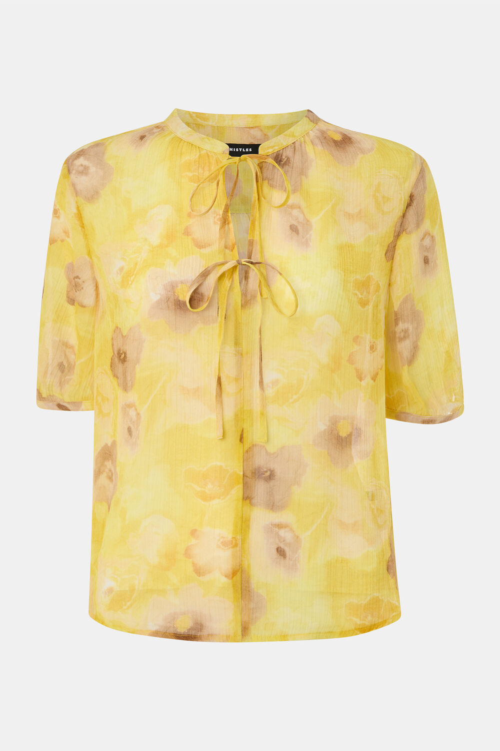 Sunshine Floral Texture Blouse
