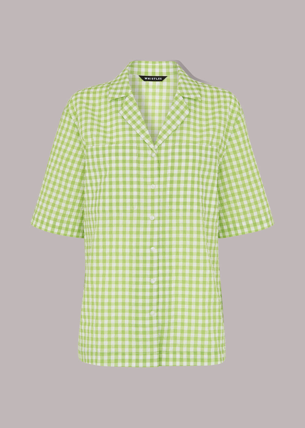 Grace Gingham Bowling Shirt