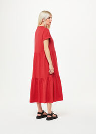 Petite Tiered Jersey Midi Dress