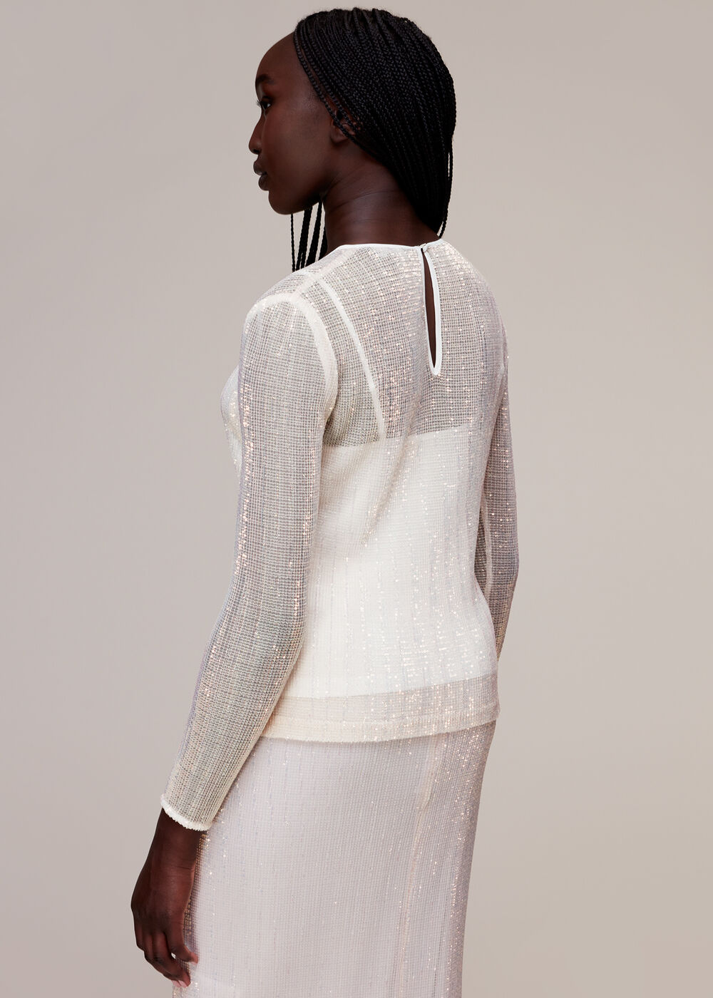 Sarai Sequin Top