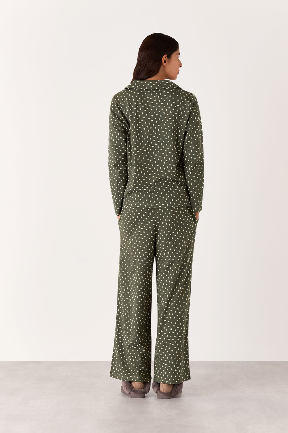 Irregular Spot Print Pyjamas