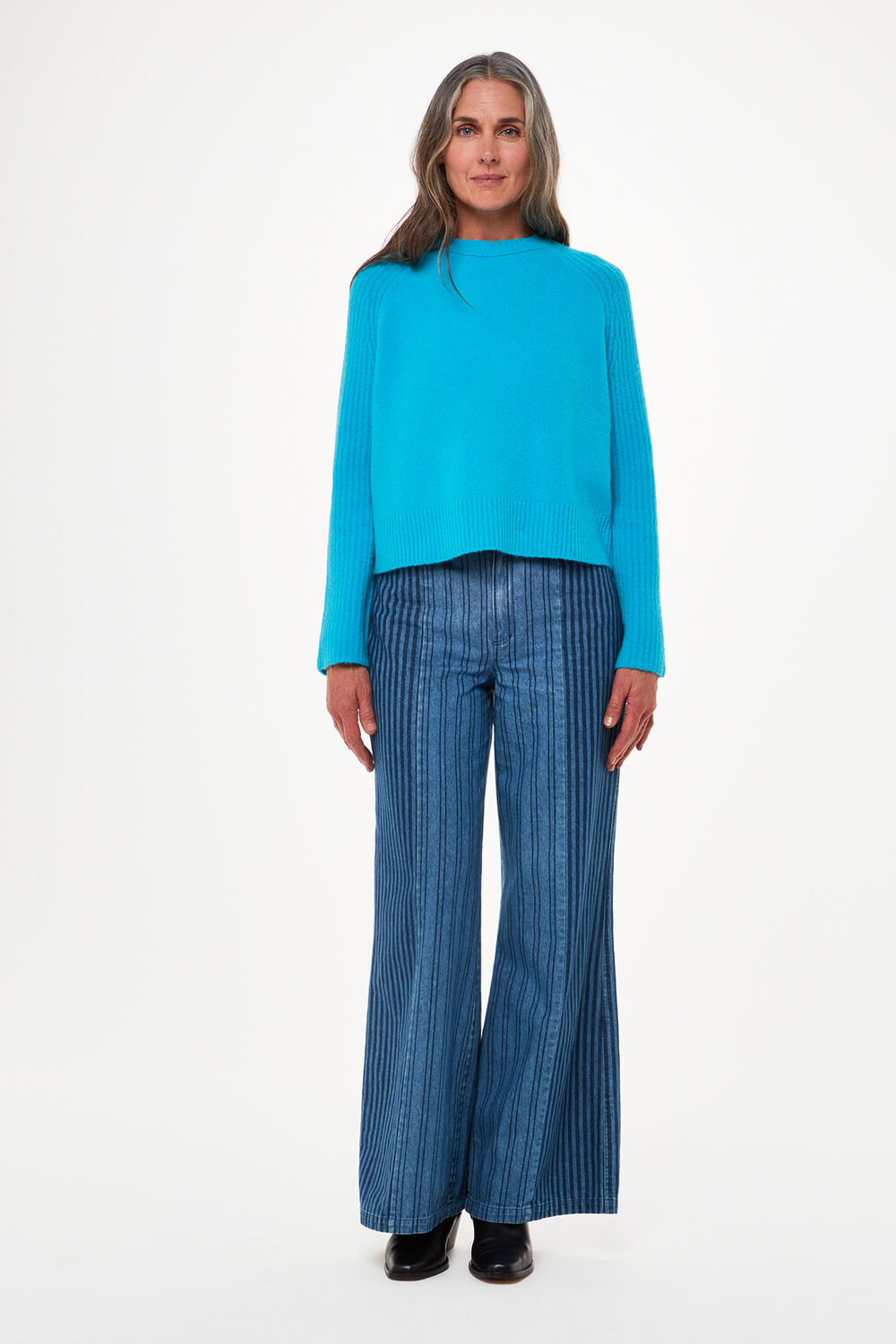 Anna Wool Mix Crew Knit
