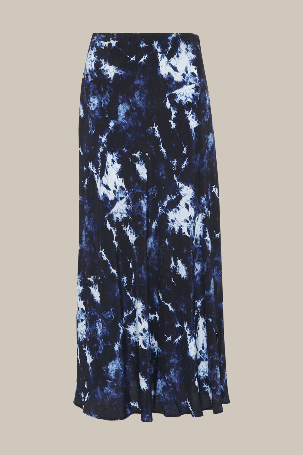 Tie Dye Bias Skirt