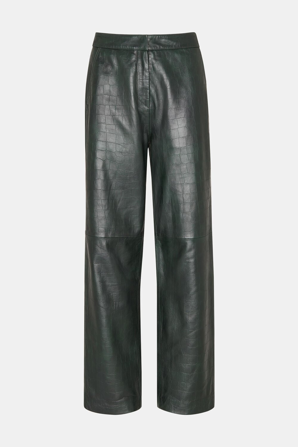 Delia Croc Leather Pants&nbsp;
