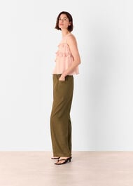 Frill Sleeveless Top