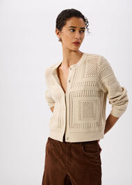 Crochet Detail Cardigan