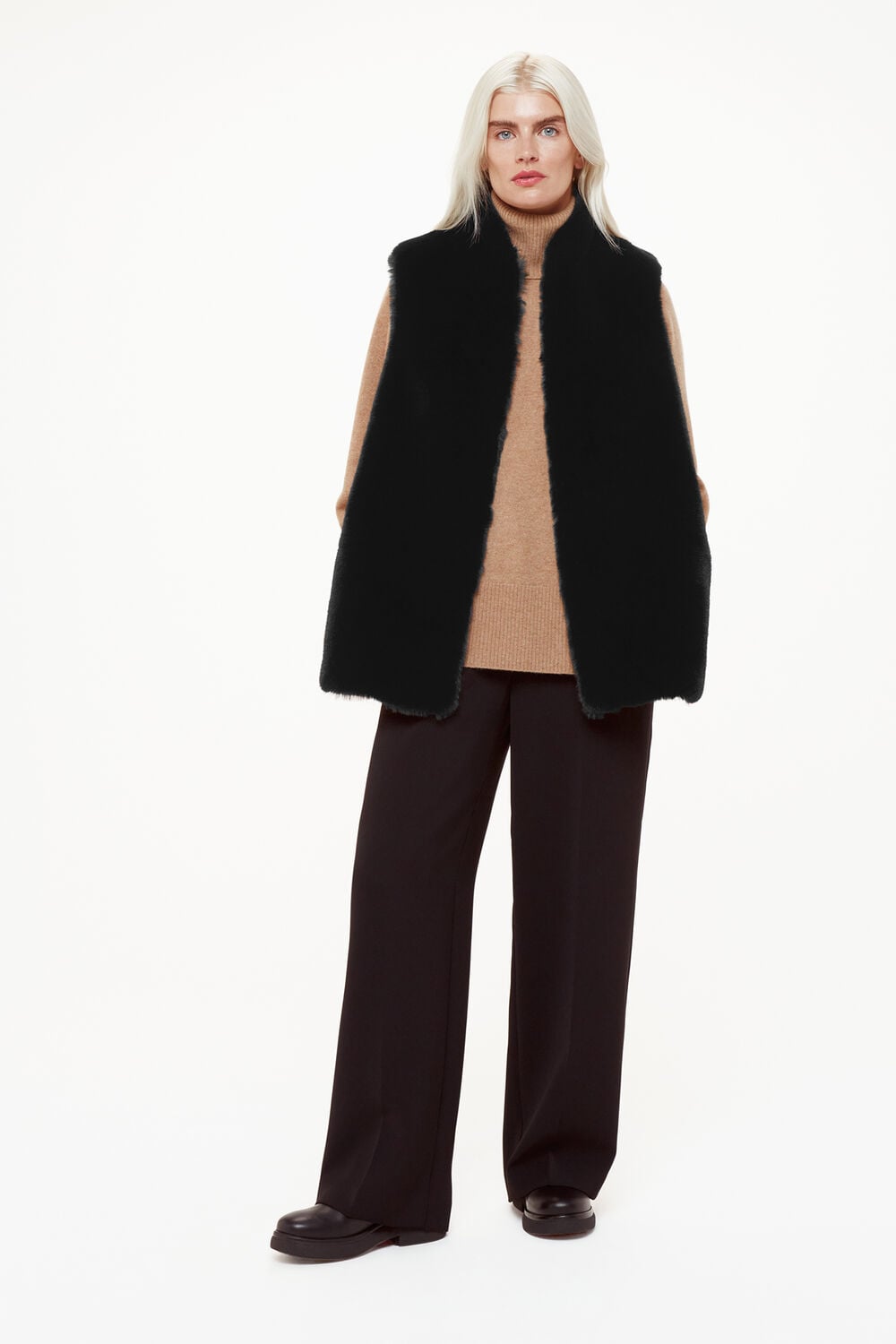 Petite Faux Fur Gilet