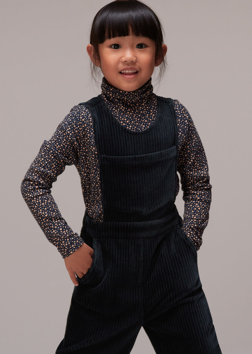 Kitty Corduroy Dungaree