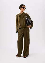 Drapey Bubble Hem Jacket