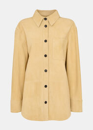 Sam Suede Leather Overshirt