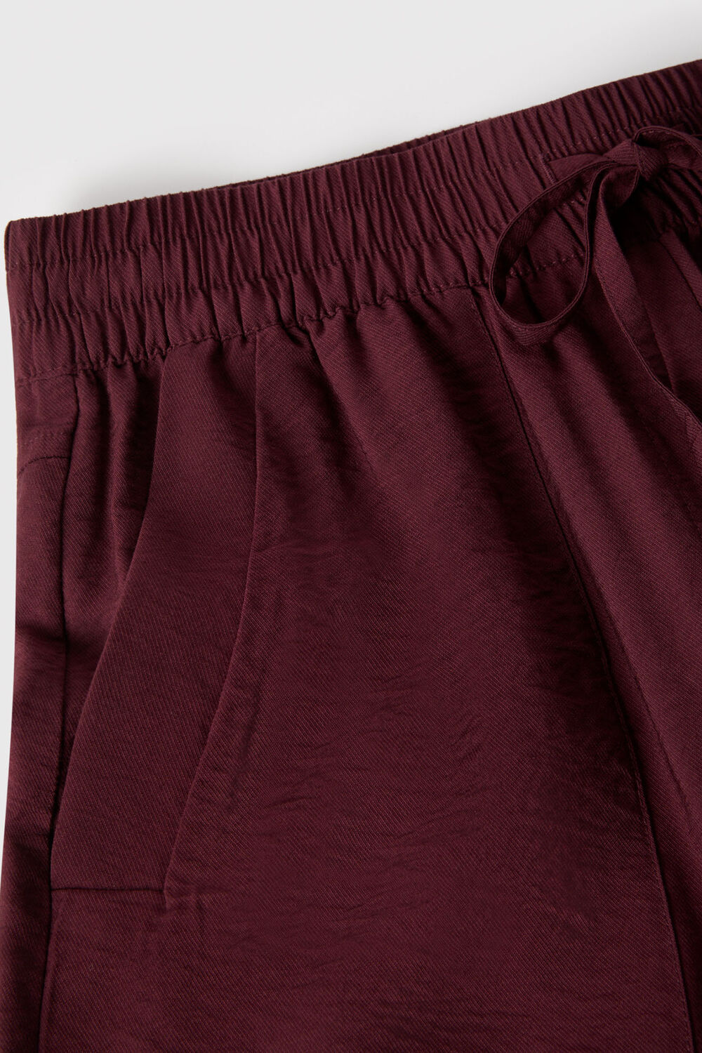 Fig Petite Tie Waist Trouser