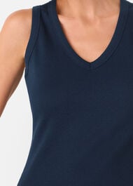 Ellis V Neck Jersey Vest