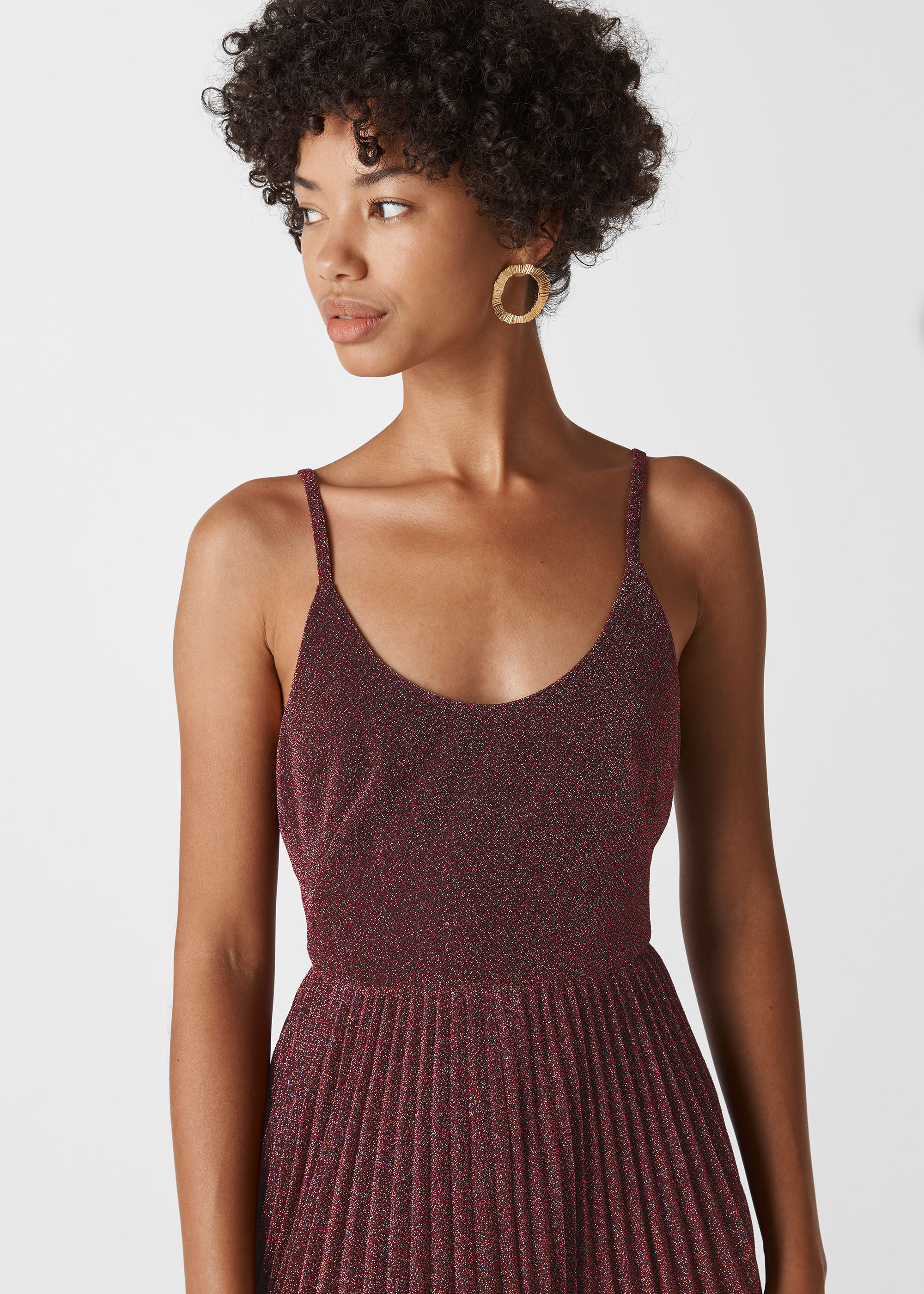 Whistles regina 2025 sparkle dress