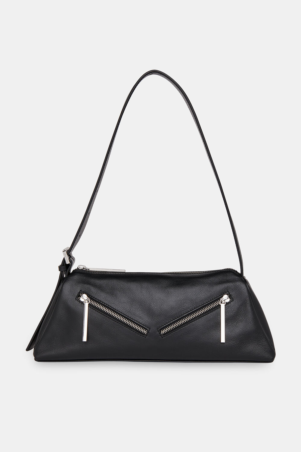 Seva Triple Zip Shoulder Bag
